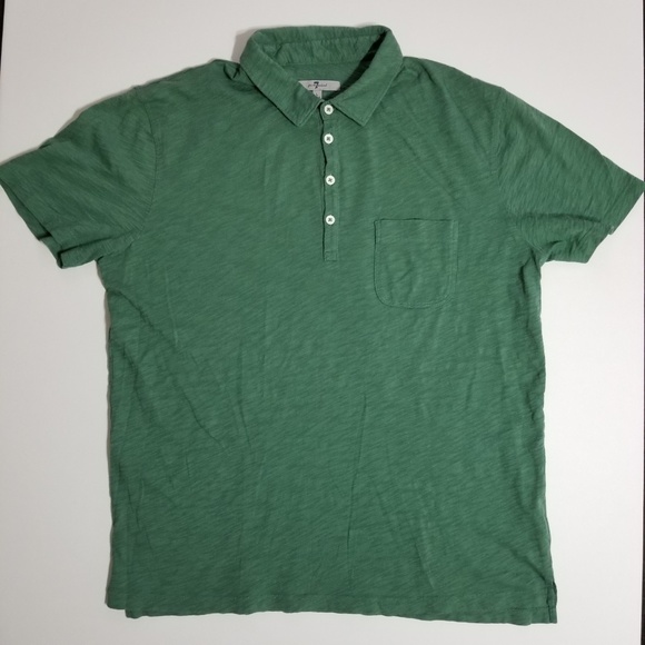 7 for all Mankind Polo Tee - Picture 3 of 6